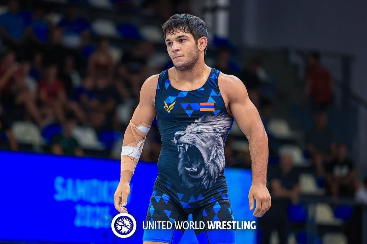 Le lutteur gréco-romain Gaspar Terterian décroche la médaille d’or aux championnats du monde des moins de 20 ans