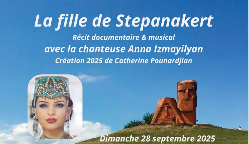 Le spectacle « La fille de Stepanakert » à Tullins dans l&rsquo;Isère le 28 septembre