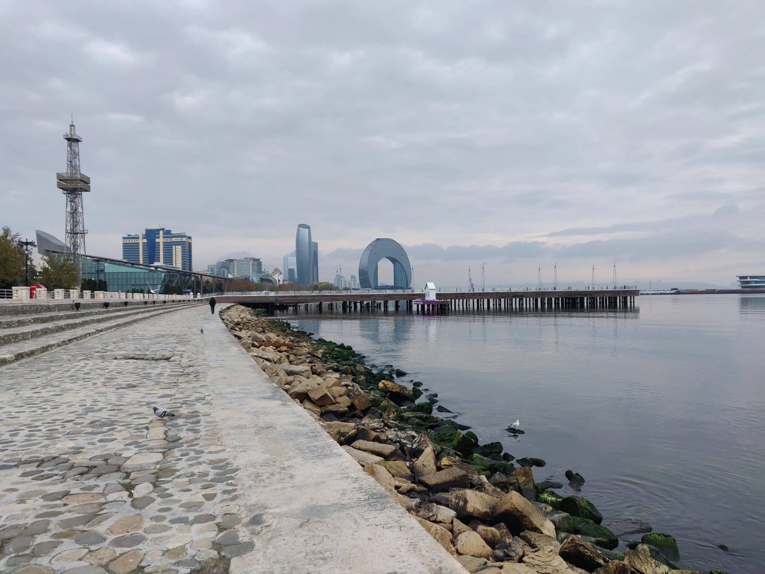 L&rsquo;Azerbaïdjan met en garde contre la baisse rapide du niveau de la mer Caspienne qui menace les ports