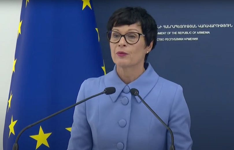 L&rsquo;UE accorde plus de 200 millions d&rsquo;euros à l&rsquo;Arménie pour son programme de résilience et de croissance affirme Marta Kos