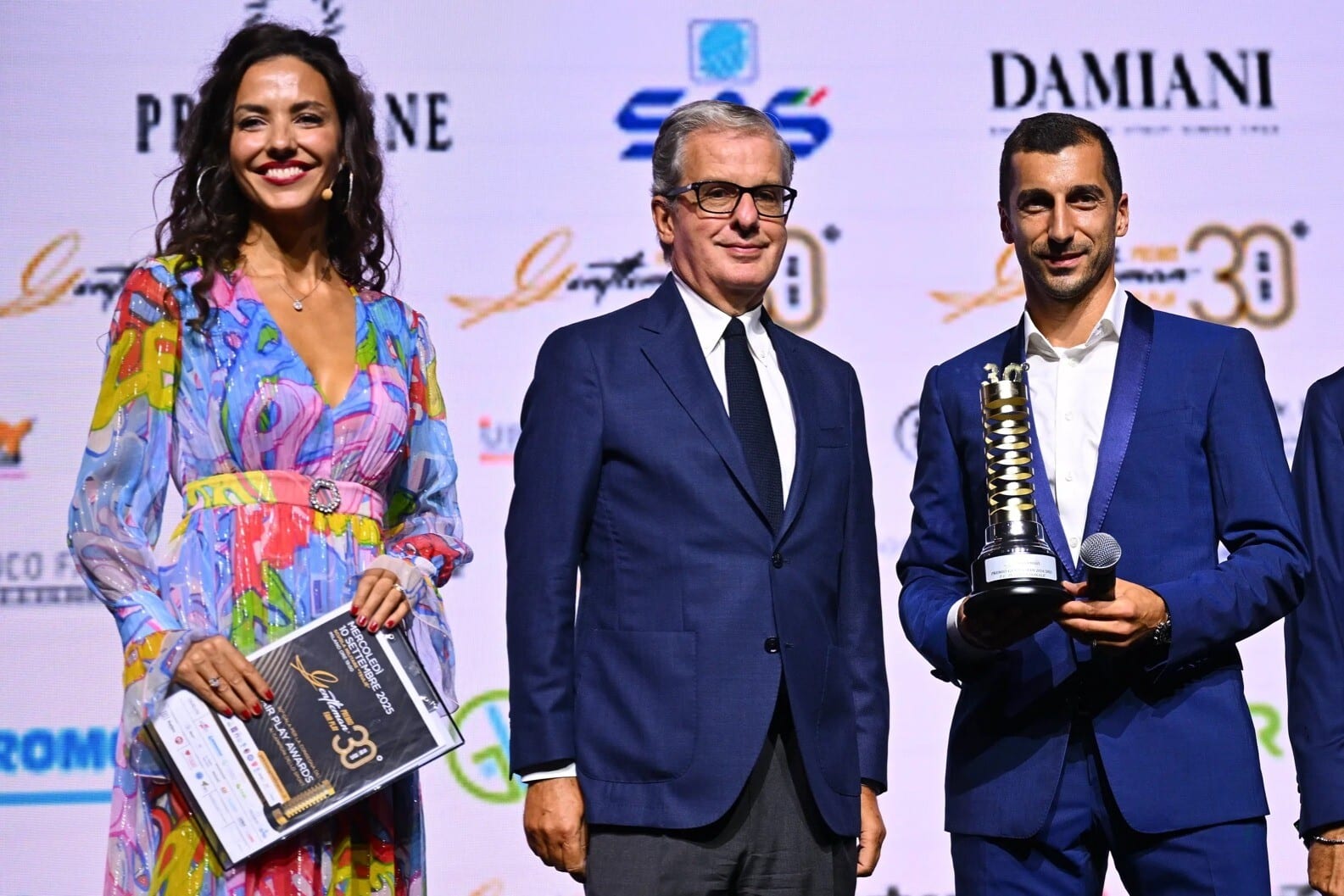 L’ex-capitaine de l’équipe d’Arménie et milieu de terrain de l’Inter Milan, Henrikh Mkhitaryan, a reçu le prix « Gentleman Inter »