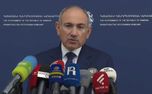 Nikol Pachinian à propos du transfert d’armes par la voie Trump : elle doit reposer sur le principe de réciprocité