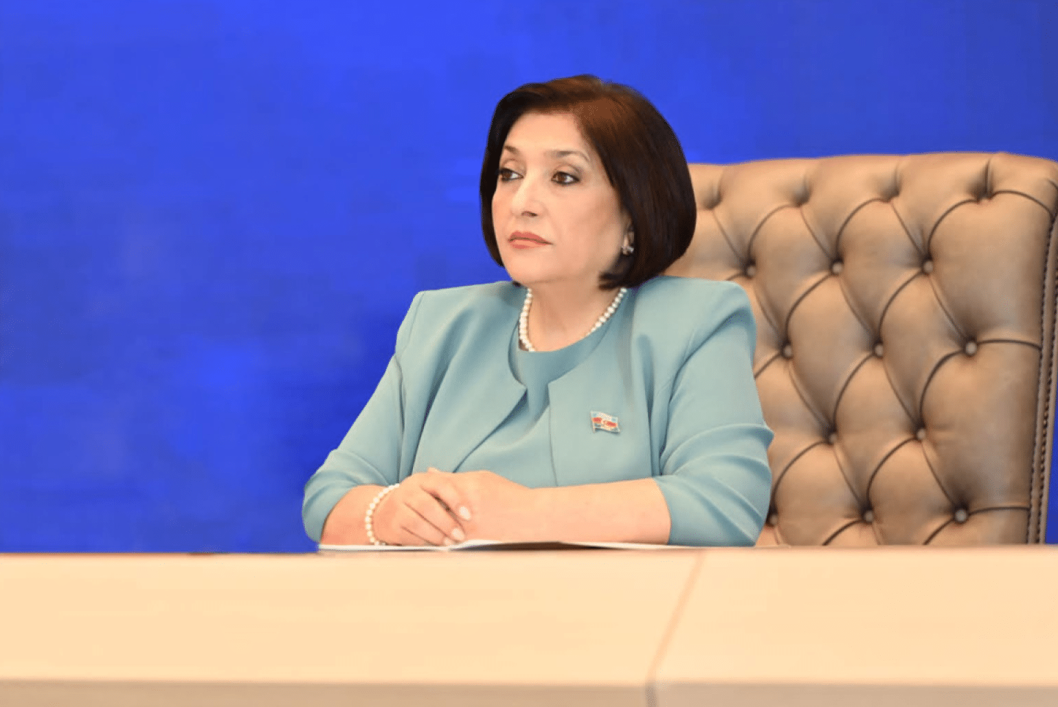 L&rsquo;Azerbaïdjan a déjà le statut de pays victorieux affirme la Présidente du parlement azerbaïdjanais Sabiha Gafarova