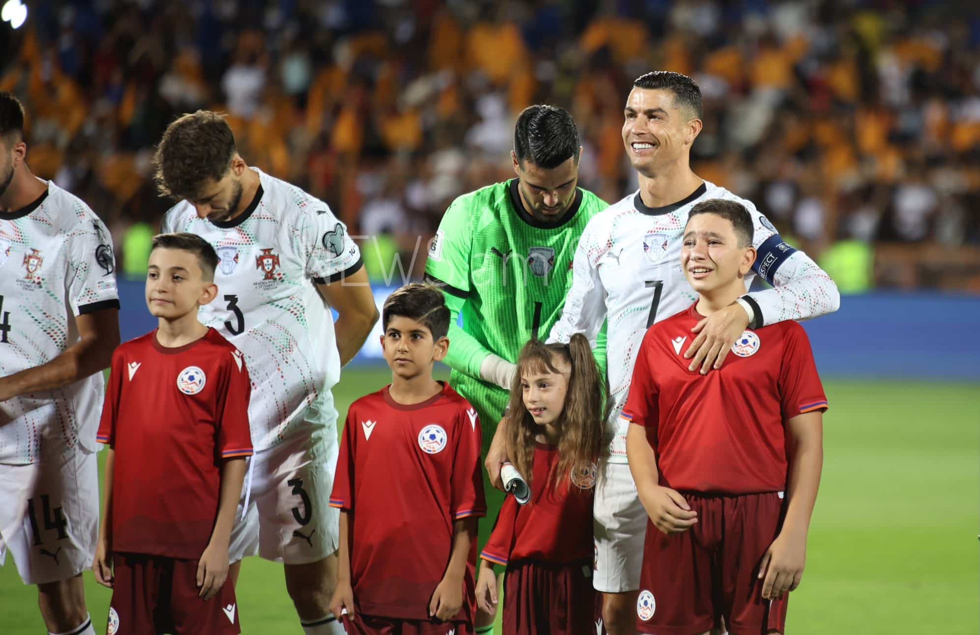 L&rsquo;Arménie s&rsquo;incline 0-5 face au Portugal à Yerevan lors du premier match des éliminations d la Coupe du Monde 2026