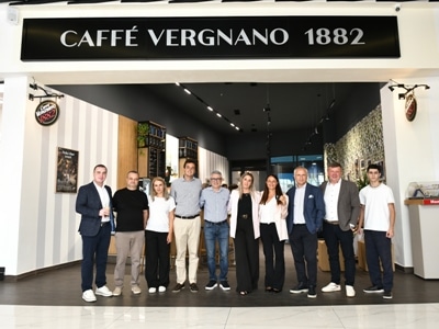 Caffè Vergnano 1882 ouvre ses portes en Arménie au centre commercial Homplex dans les environs de Yerevan