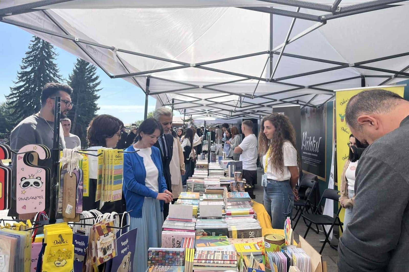 Le Festival international du livre de Yerevan s&rsquo;est tenu pour la première fois à Gumri
