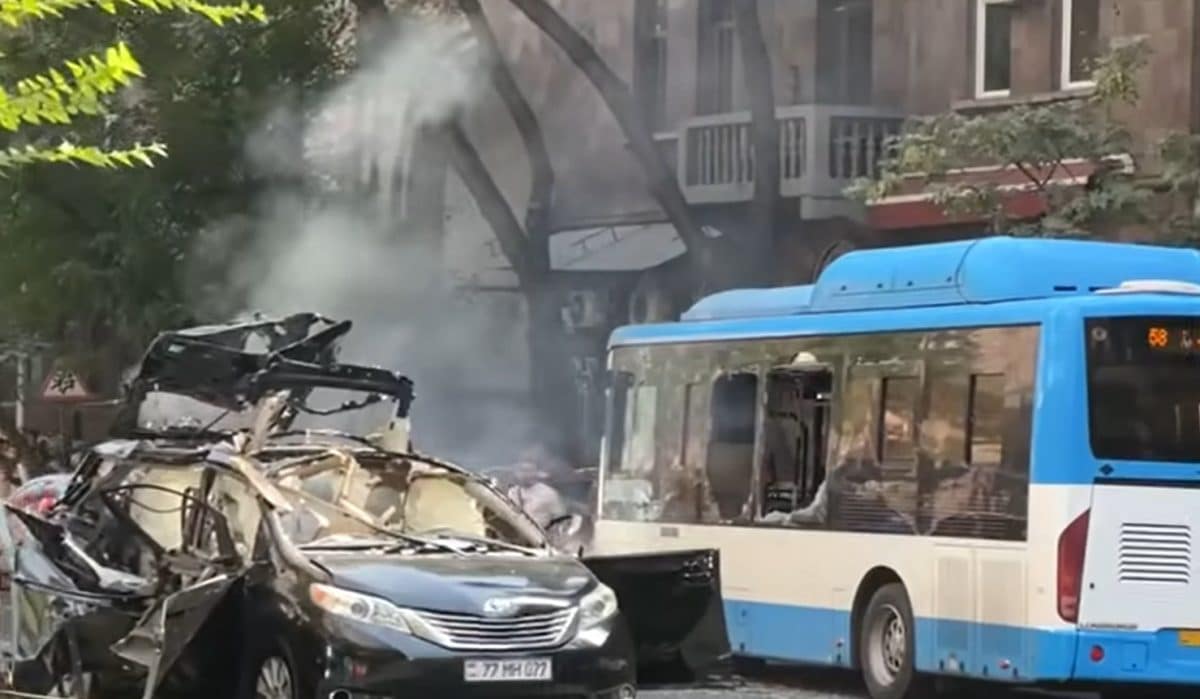 Une explosion dans le centre-ville d&rsquo;Erevan fait trois blessés, dont un dans un état grave