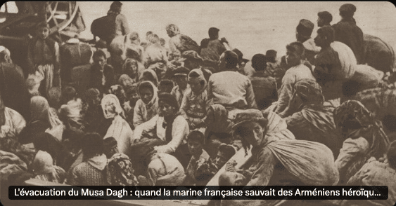 Olivier Decottignies : quand la marine française sauvait des Arméniens héroïques.