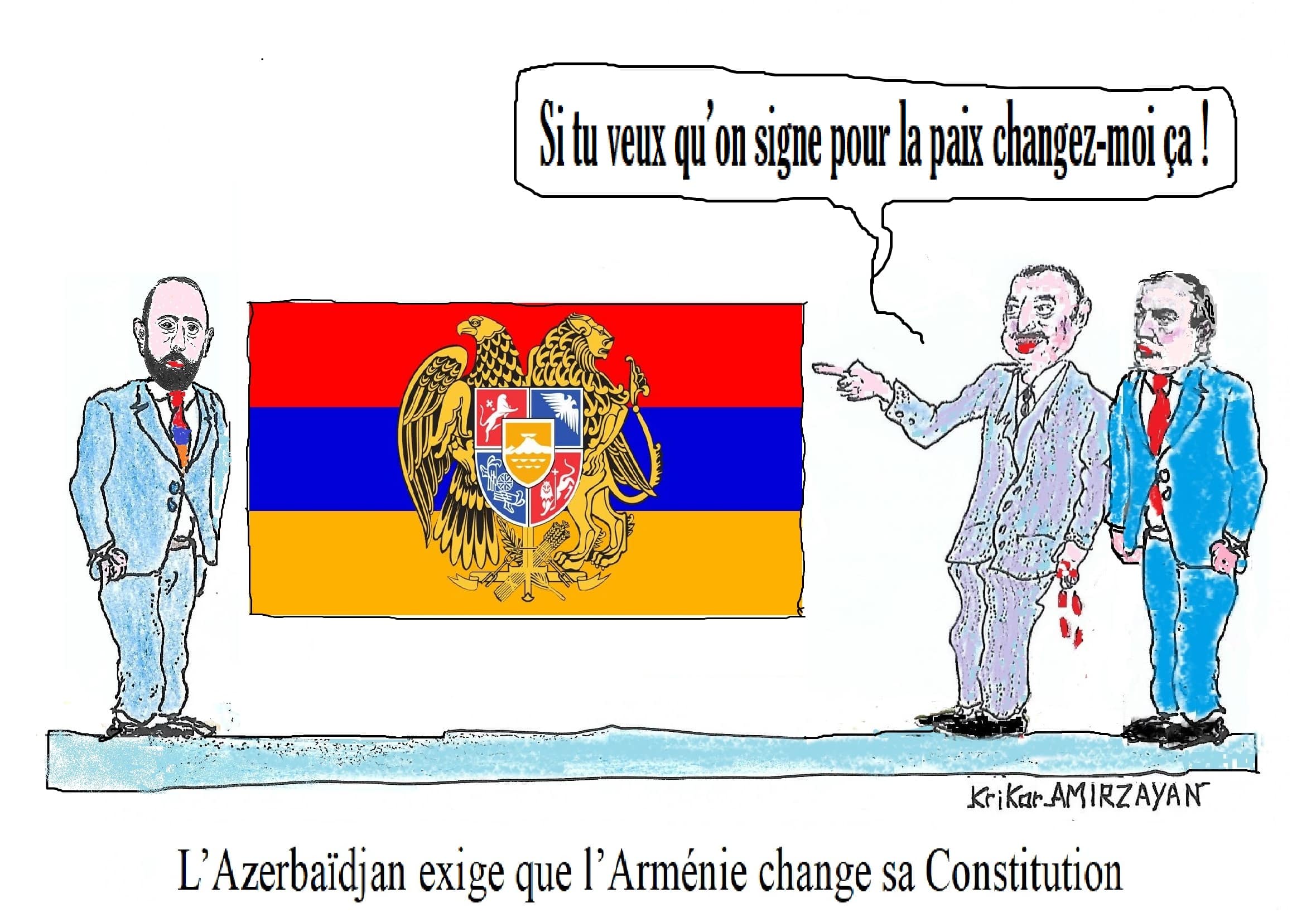 Bakou a annoncé que l’Arménie « devrait s&rsquo;efforcer de signer un accord de paix »