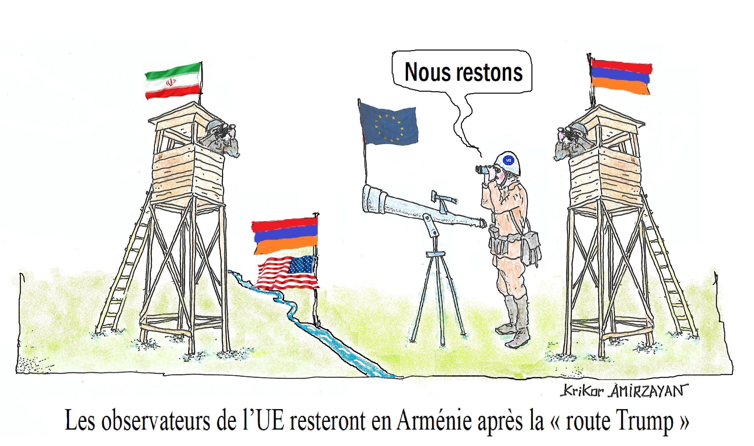 L&rsquo;UE poursuivra sa mission d&rsquo;observation en Arménie indique l’ambassadeur de l’UE en Arménie