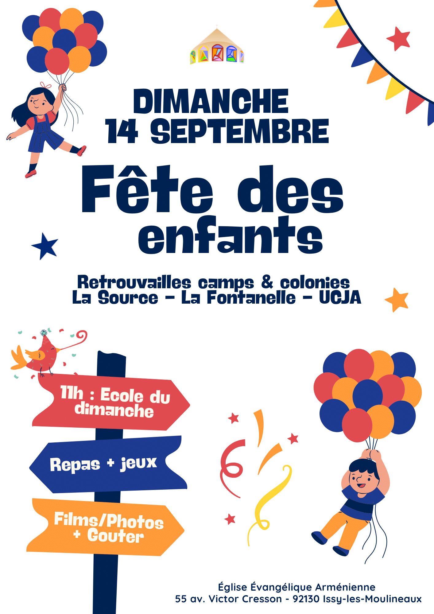 La fête des enfants à l&rsquo;église évangélique d&rsquo;Issy-Les-Moulineaux