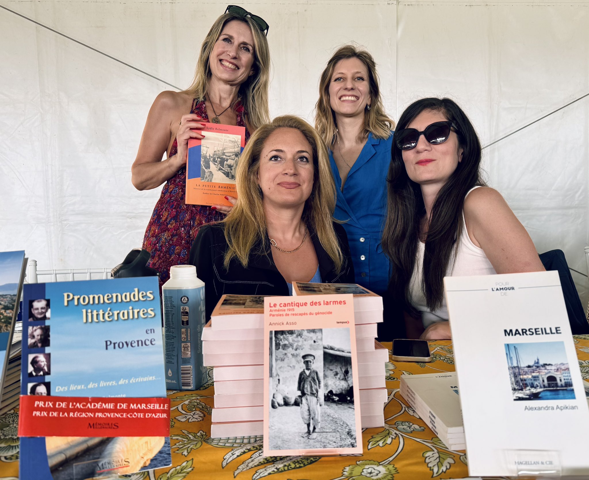 Annick Asso : le Salon du Livre de Maison Blanche organisé par Lydie Belmonte