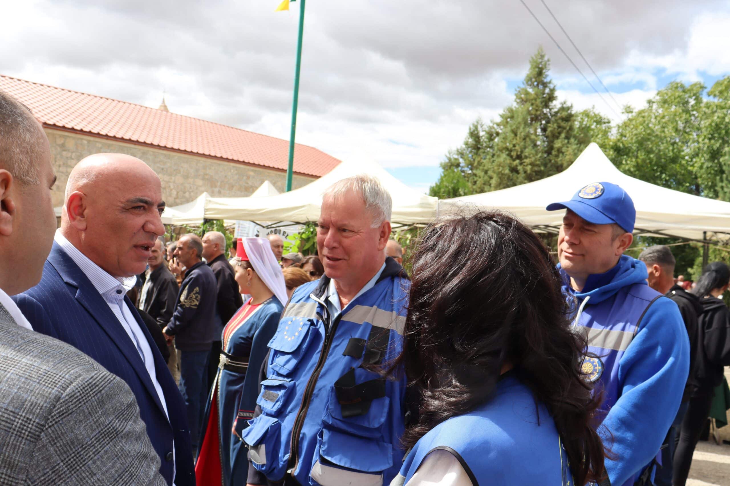 Mission de l&rsquo;UE en Arménie : au festival traditionnel de Gata dans le village frontalier de Khachik