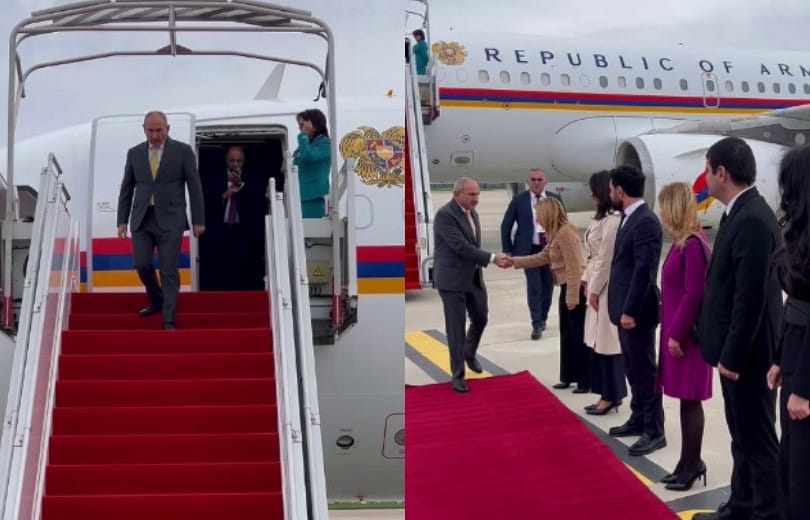 Le Premier ministre arménien Nikol Pachinian est arrivé à Paris pour une visite de travail