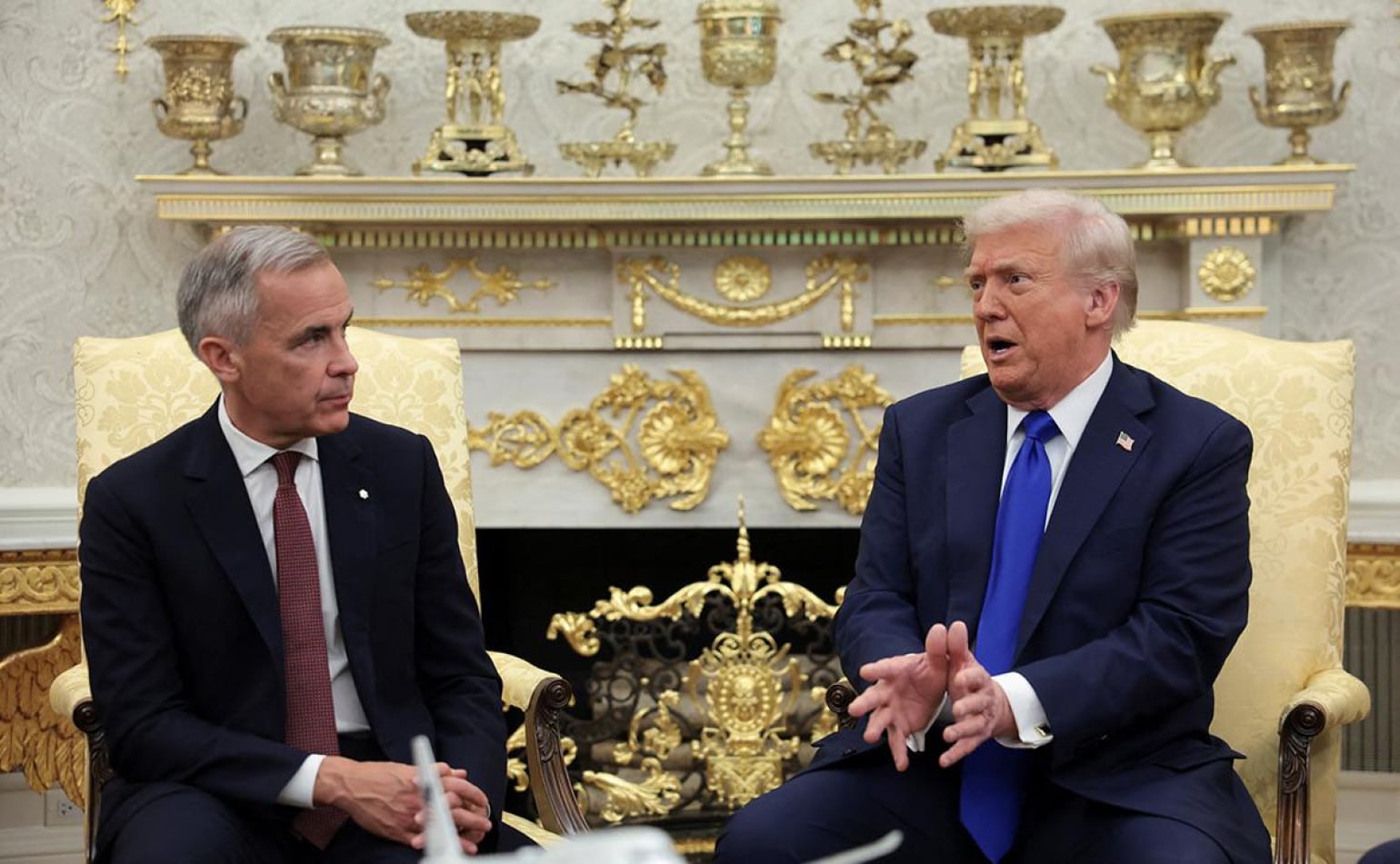 La normalisation des relations entre l&rsquo;Arménie et l&rsquo;Azerbaïdjan est devenue l&rsquo;objet des discussions entre Mark Carney et Donald Trump à la Maison-Blanche