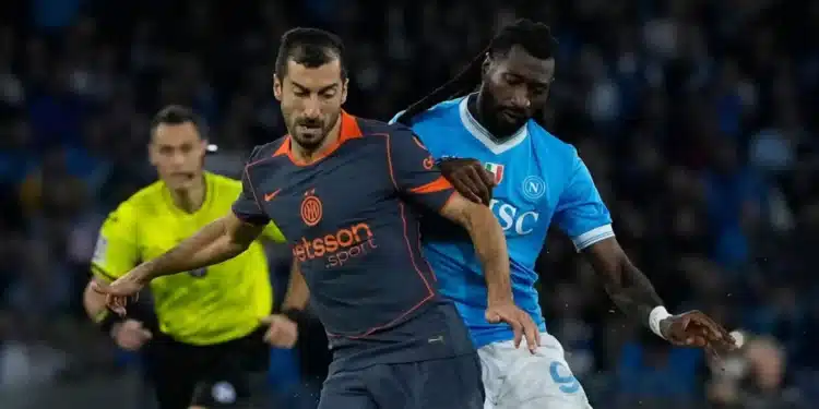 L’Arménien Henrikh Mkhitaryan (Inter Milan) blessé samedi sera indisponible un mois