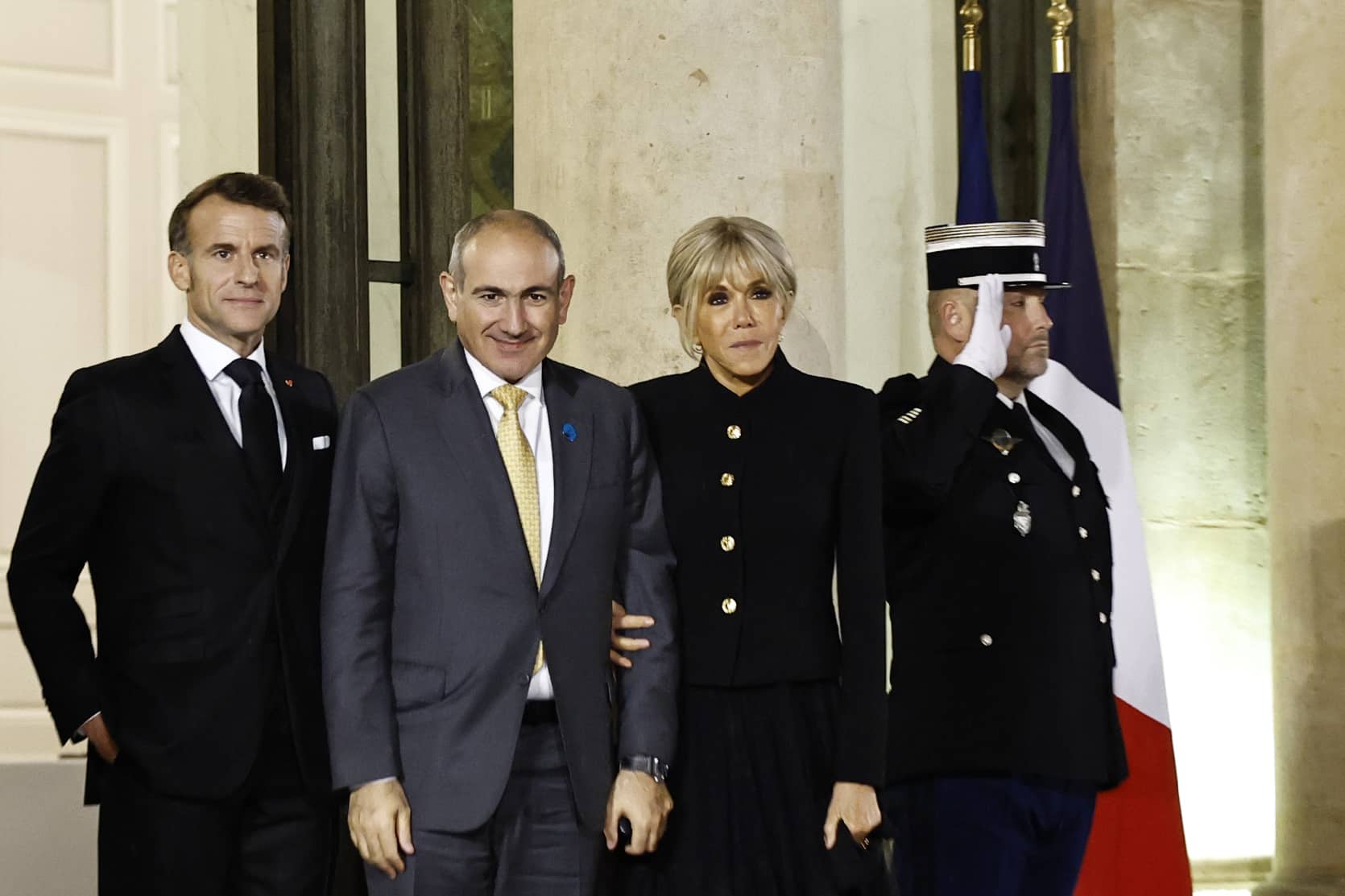 Nikol Pachinian rencontre aujourd&rsquo;hui Emmanuel Macron