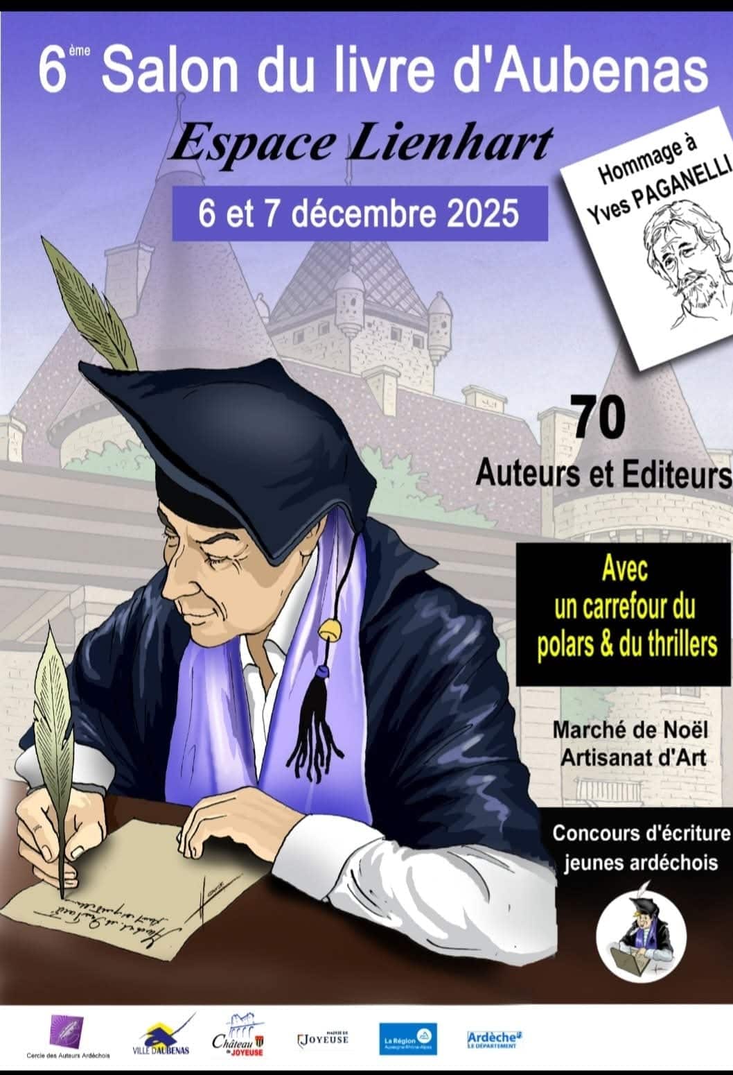 Arto Conkar présentera son livre « L’Arménie Éternelle » au 6e Salon du Livre à Aubenas (Ardèche)