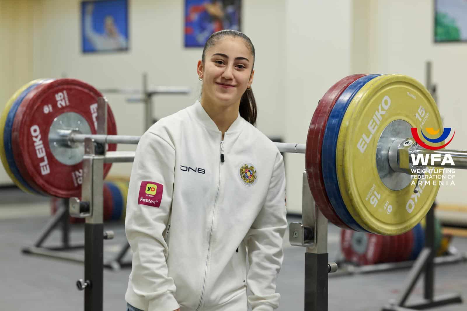 L’haltérophile Alexandra Grigoryan (Arménie) championne d’Europe en titre est championne d&rsquo;Europe junior des 58 kg à Durrës en Albanie