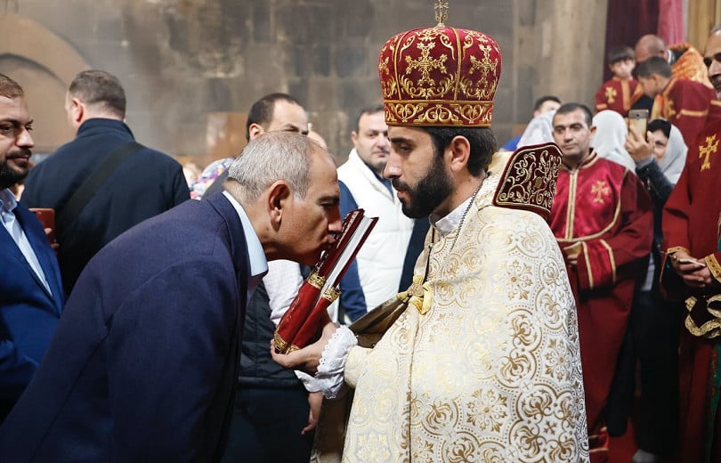 La liturgie à Hovhannavank dans le village d’Ohanavan symbolisera le début de la phase pratique de la libération du Saint-Siège d&rsquo;Etchmiadzine affirme Nikol Pachinian