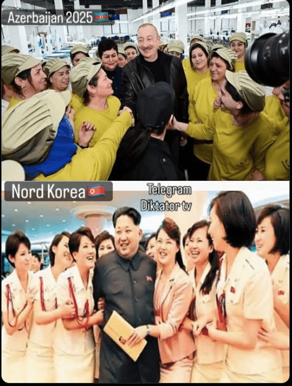 Manaf Jalilzade : Azerbaïdjan = Corée du Nord