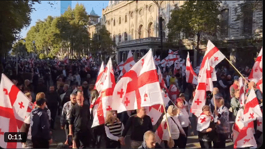 Géorgie: le Premier ministre promet des représailles contre l&rsquo;opposition  après les manifestations électorales