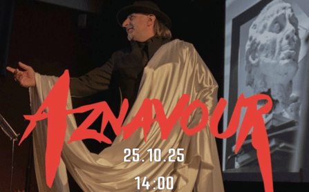 Représentation du spectacle bilingue « Aznavour, par Aznavour » le 25 octobre à Paris