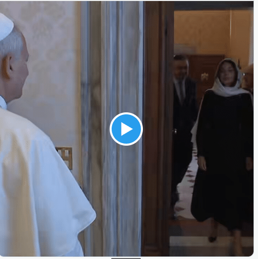 François Devedjian :  Le Pape  s’affiche avec l’épouse du dictateur Aliyev