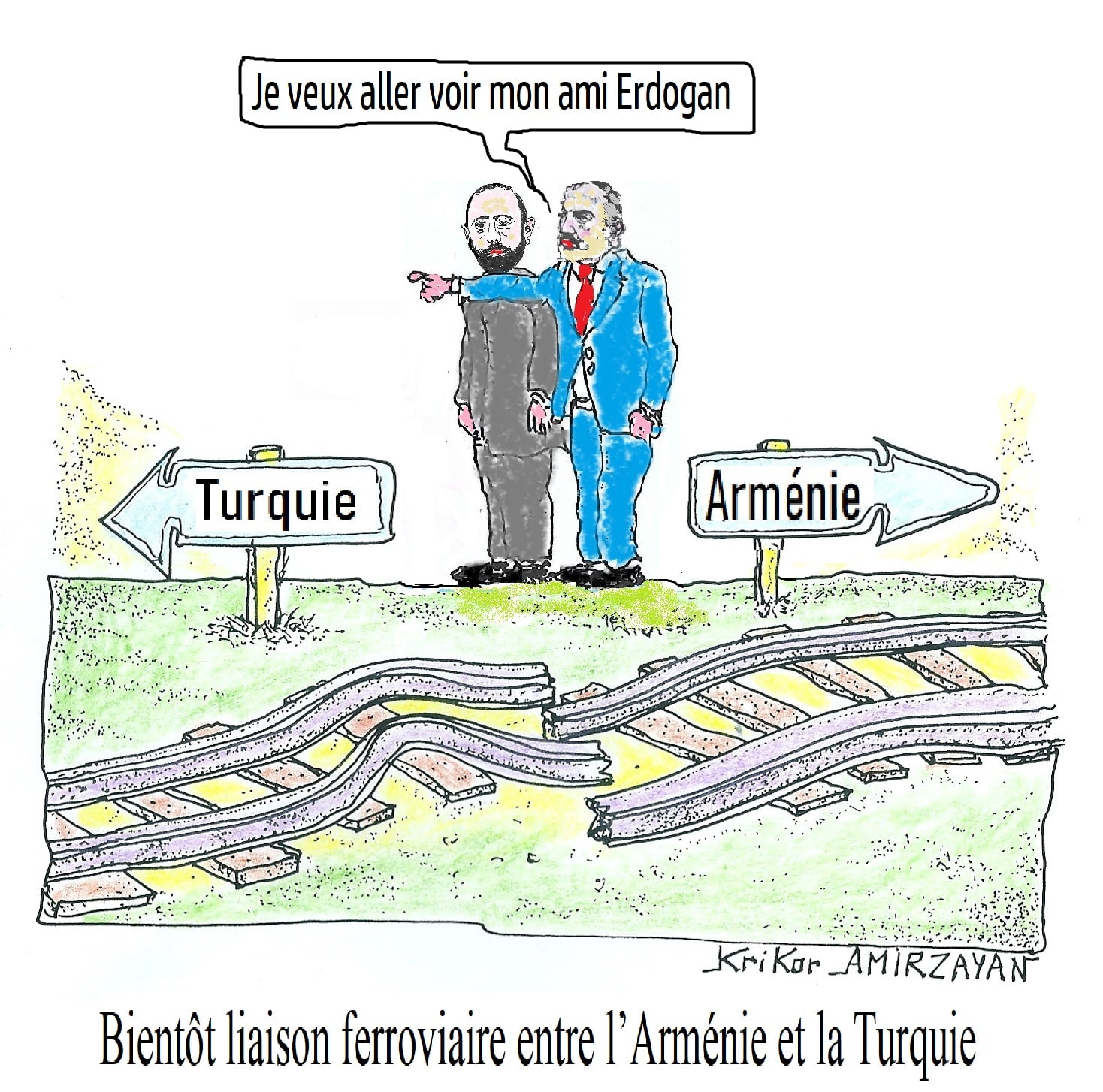 Une réunion aura lieu prochainement pour la remise en service et le redémarrage de la ligne ferroviaire Gumri-Kars entre l’Arménie et la Turquie