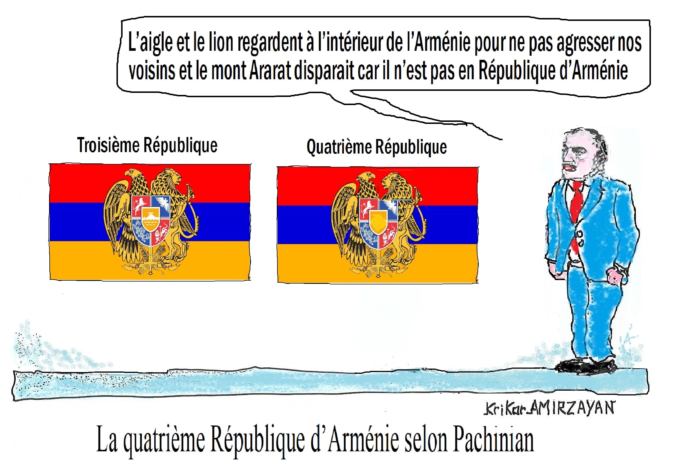 Nikol Pachinian : la Troisième République d’Arménie était fondée sur une logique de guerre alors que la Quatrième République sera bâtie sur une logique de paix