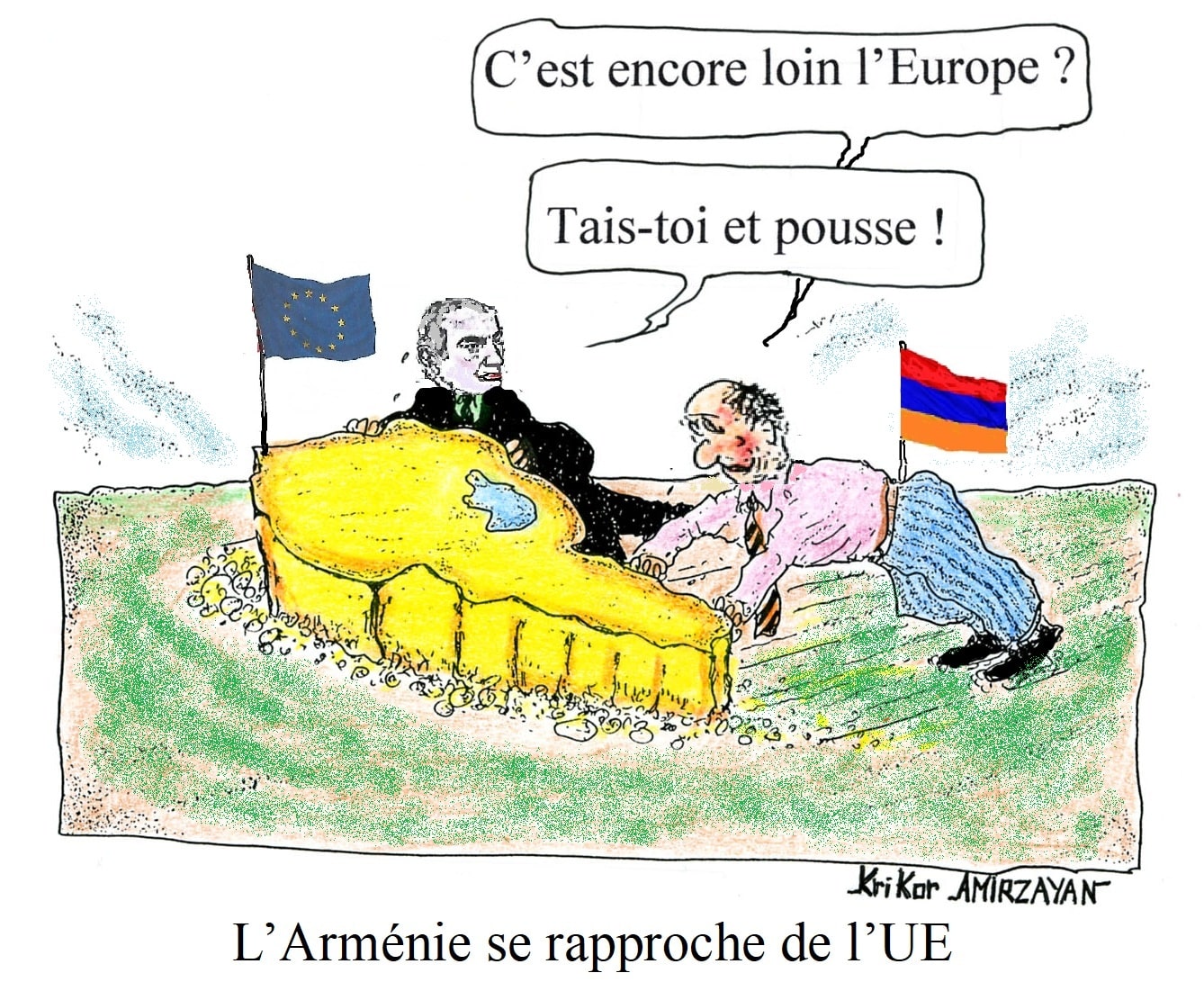 L&rsquo;Arménie se rapproche de l’UE par ses valeurs et ses principes démocratiques affirme Kaja Kallas