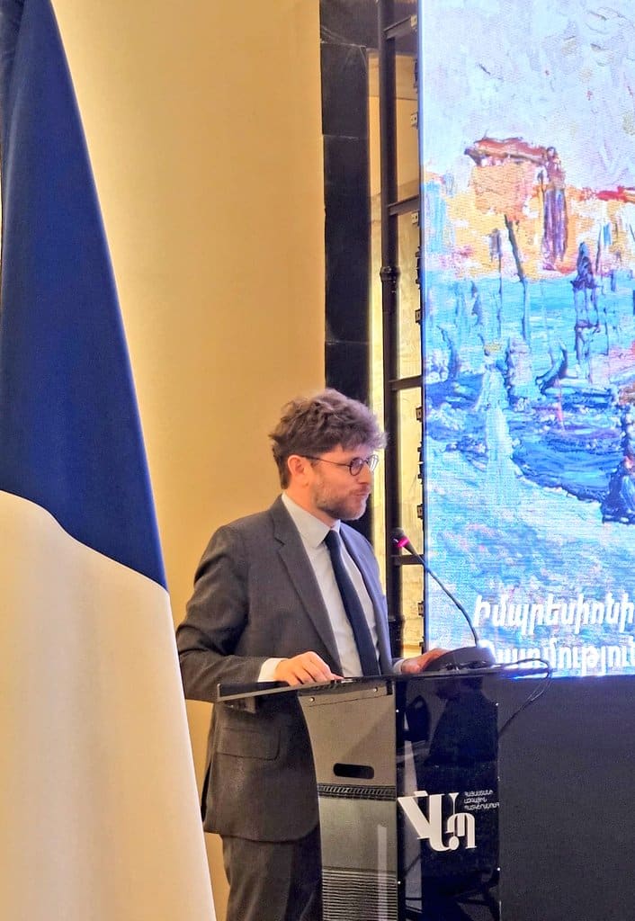 Olivier Docottignies : ouverture du colloque « Impresionnismes : histoires venues des marges », à la Galerie nationale d&rsquo;Arménie
