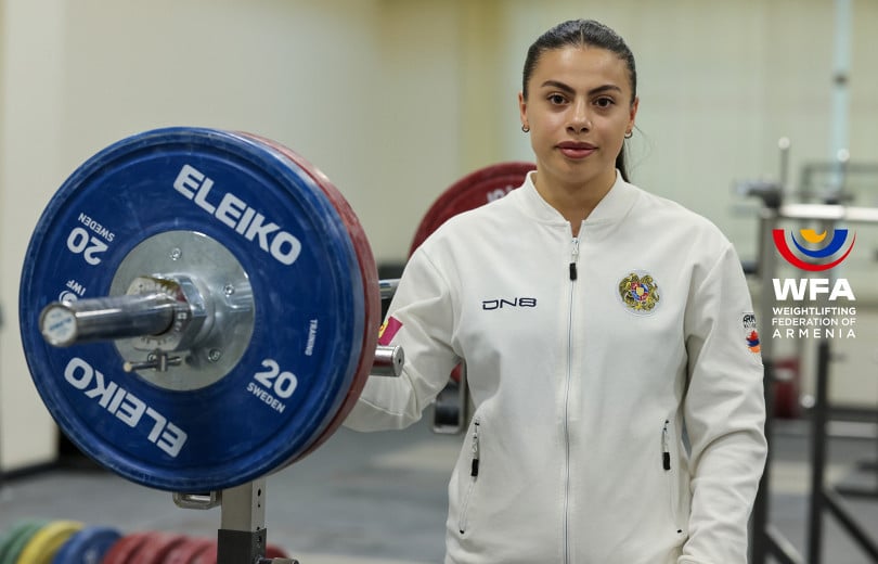 L&rsquo;haltérophile Mary Misakyan (Arménie) termine troisième des 69 kg aux Championnats d&rsquo;Europe Junior à Durrës (Albanie)