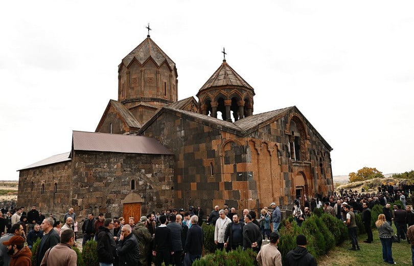 Le communiqué du gouverneur de Tavush au sujet de la sainte messe de ce dimanche 2 novembre à Hovhannavank