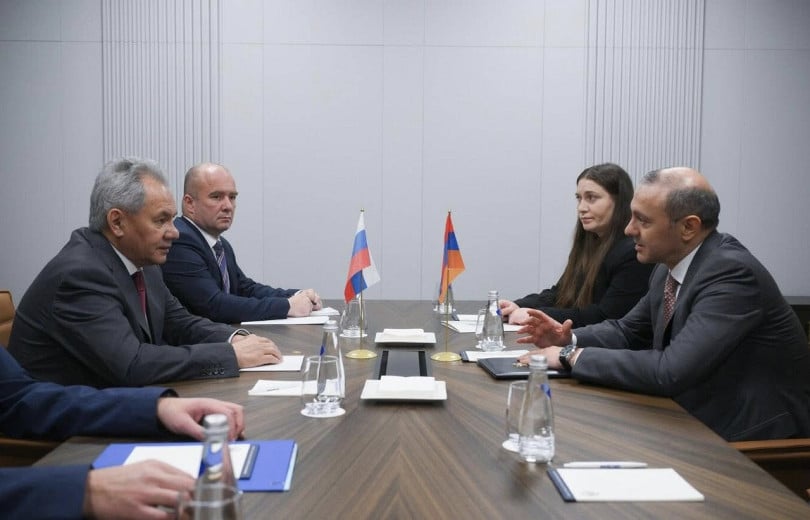 Réunion des secrétaires des Conseils de sécurité d&rsquo;Arménie et de Russie