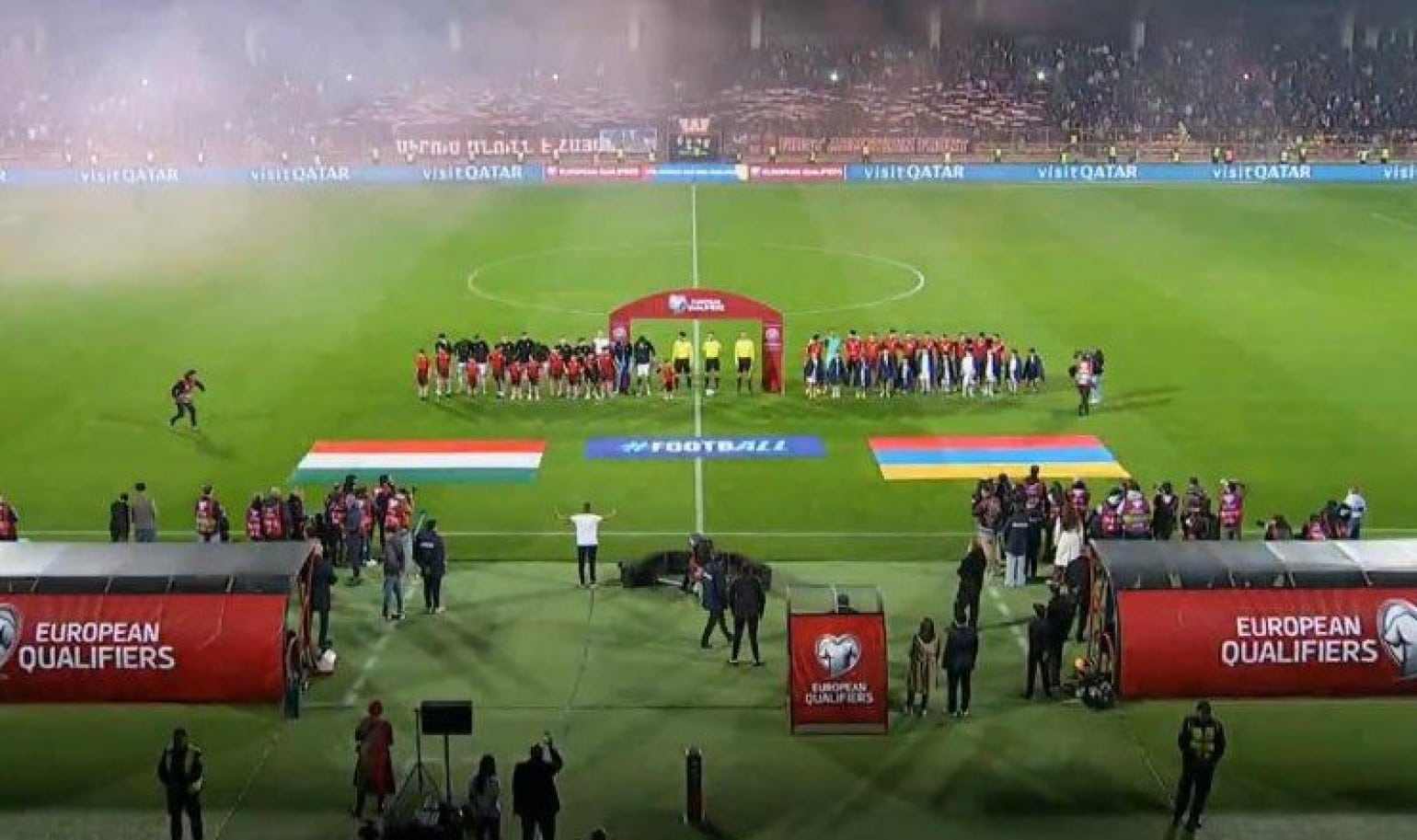 L&rsquo;équipe nationale d’Arménie s&rsquo;incline 0-1 face à la Hongrie pour être éliminée des qualifications de la Coupe du Monde 2026