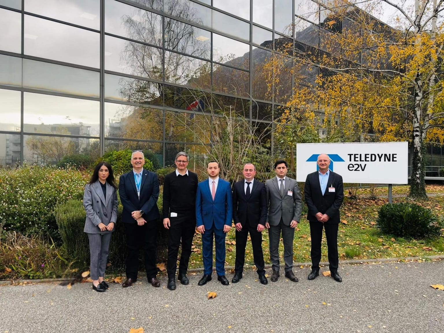 Une délégation conduite par Mkhitar Hayrapetyan a discuté de la coopération avec Teledyne e2v