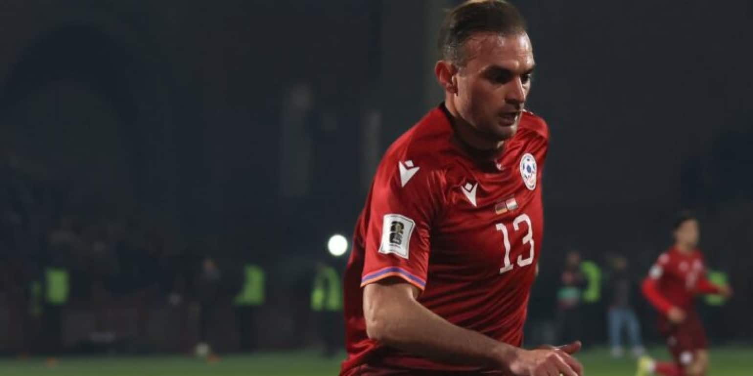 L’international arménien Kamo Hovhannisyan a disputé son 600e match en carrière