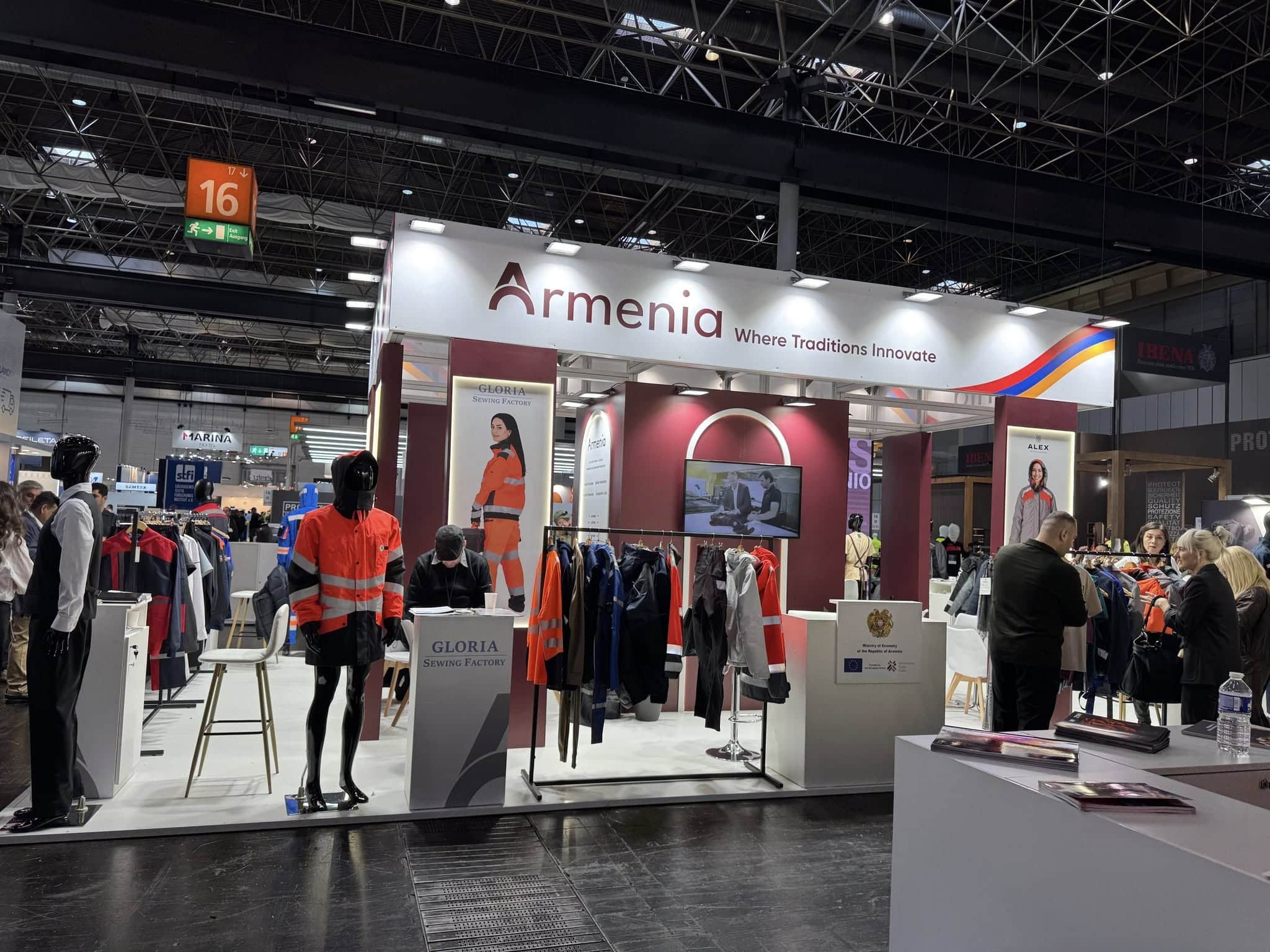 L&rsquo;Arménie participe pour la première fois au salon international A+A 2025 dédié à la sécurité et à la santé au travail, à Düsseldorf (Allemagne)