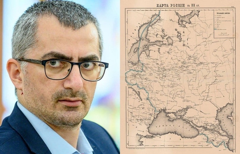 La carte de l&rsquo;Empire russe montre l&rsquo;Arménie et ses toponymes, sans mentionner l&rsquo;Azerbaïdjan indique l’expert Ernest Vardanyan
