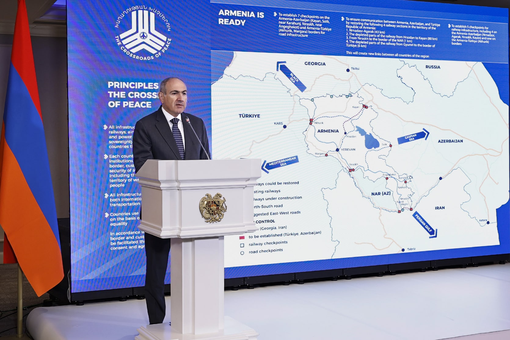 La paix est le fruit d&rsquo;un travail commun entre l&rsquo;Arménie et l&rsquo;Azerbaïdjan, qui requiert une attention quotidienne affirme le Premier ministre arménien
