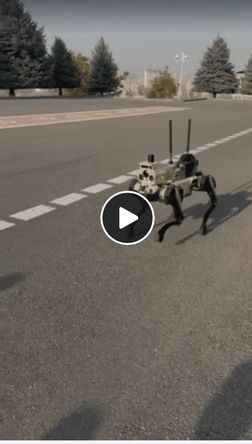 Le nouvel ami de nos soldats : Pashinyan présente un robot militaire quadrupède