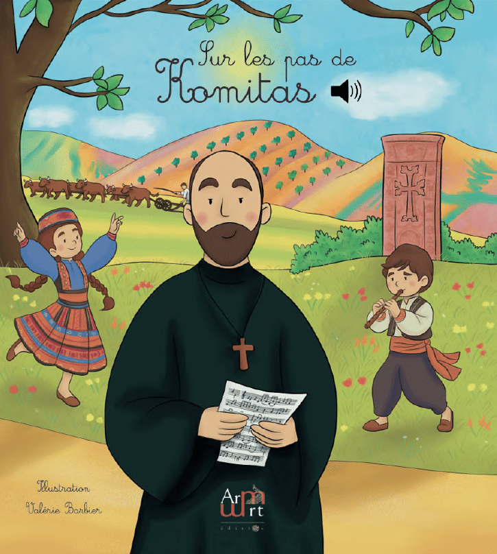 Présentation du livre sonore « Sur les pas de Komitas » par la MCA d&rsquo;Issy les Moulineaux à la braderie de Chene le 7 décembre
