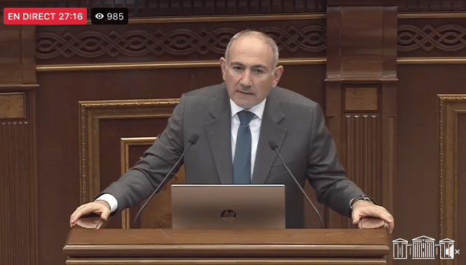 Breaking news. Situation inédite au Parlement arménien : alerte et colère du Premier ministre, par Hakob Badalyan