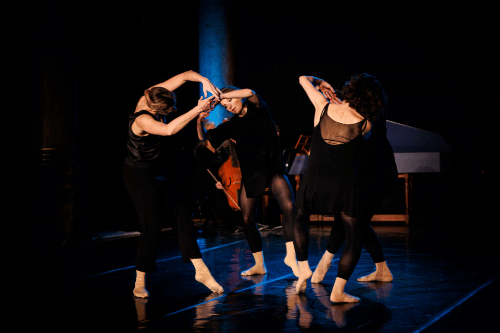 La compagnie Hallet Eghayan à la Fête des Lumières de Lyon le 5 décembre