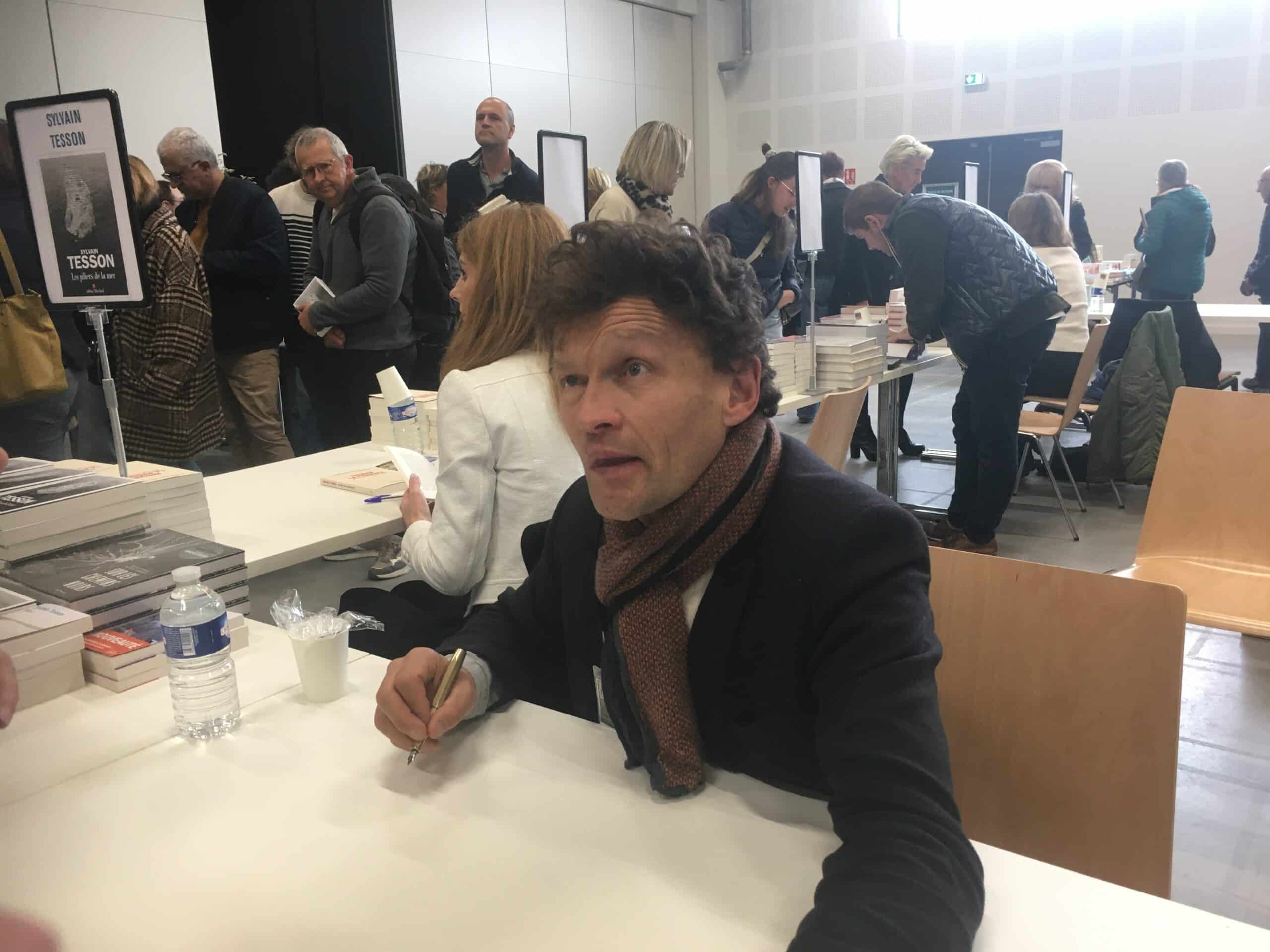 Sylvain Tesson au 2e salon du Livre à Valence répond aux questions sur l&rsquo;Artsakh et l&rsquo;Arménie