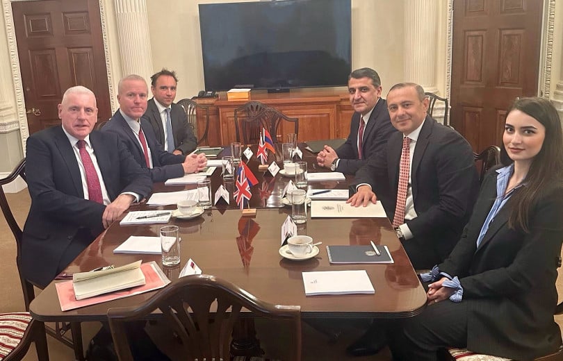 Armen Grigoryan et le ministre d&rsquo;État britannique à la Défense discutent du renforcement de la coopération
