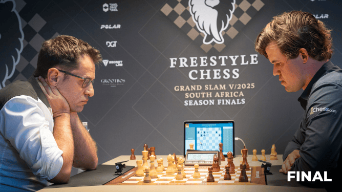 L’Arménien Levon Aronian bat Magnus Carlsen en finale du Grand Chelem d&rsquo;échecs freestyle