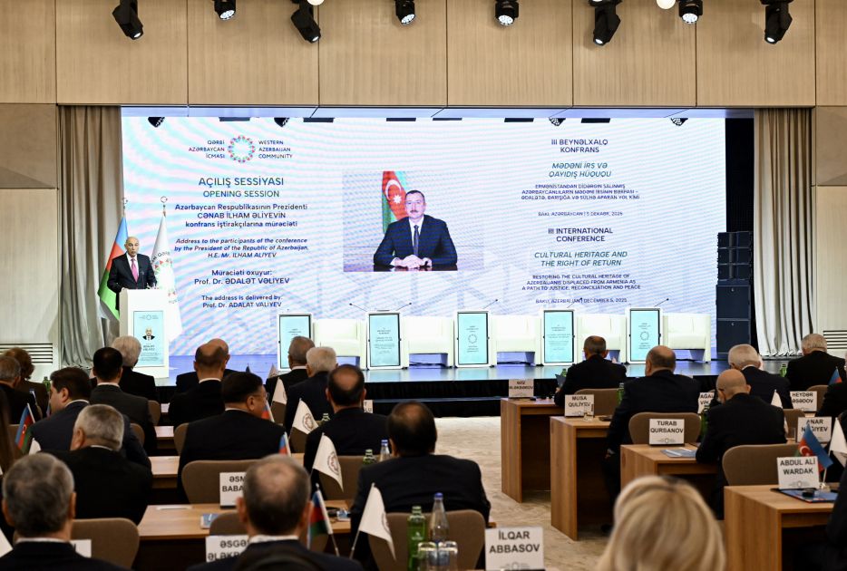 Entre déclarations pacifistes et conditions préalables répétées : Aliyev évoque à nouveau « l&rsquo;Azerbaïdjan occidental »