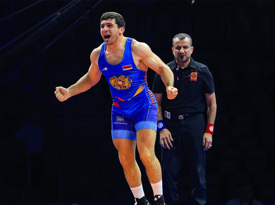 Le lutteur Malkhas Amoyan (Arménie) remporte le prix du Retour de l&rsquo;Année UWW